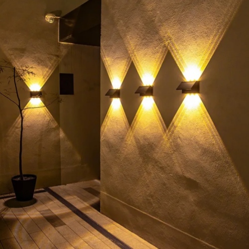 Outdoor Solar LED Wall Lighting
