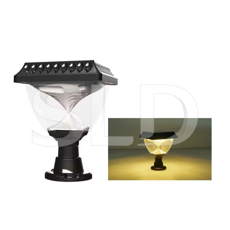Solar Gate Column Lights